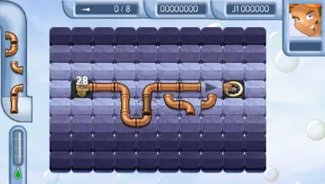 Pipe Mania (EU) screen shot game playing